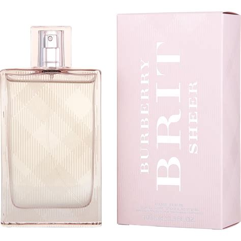 cual es le mejor burberry sheer|burberry brit sheer.